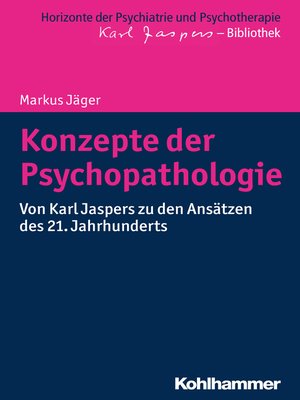 cover image of Konzepte der Psychopathologie